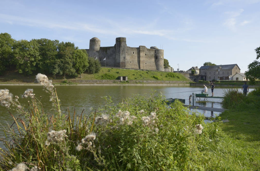 Pouancé Castle, Enclos du château, France